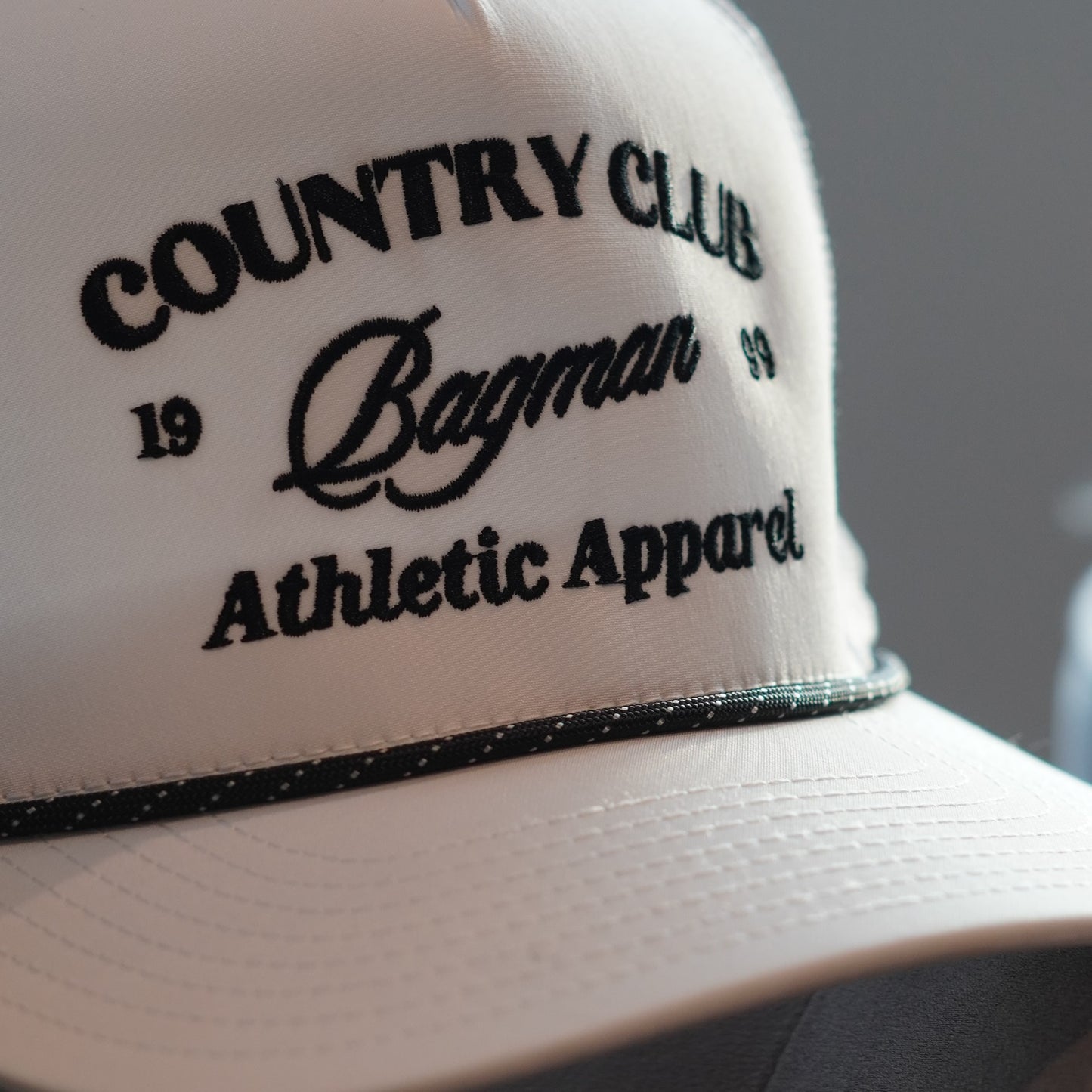 Country Club Dri-Fit Trucker | Classic White