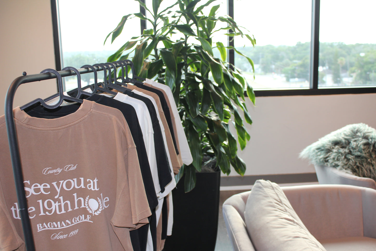 Country Club Oversized Shirt | Sand Pit Brown