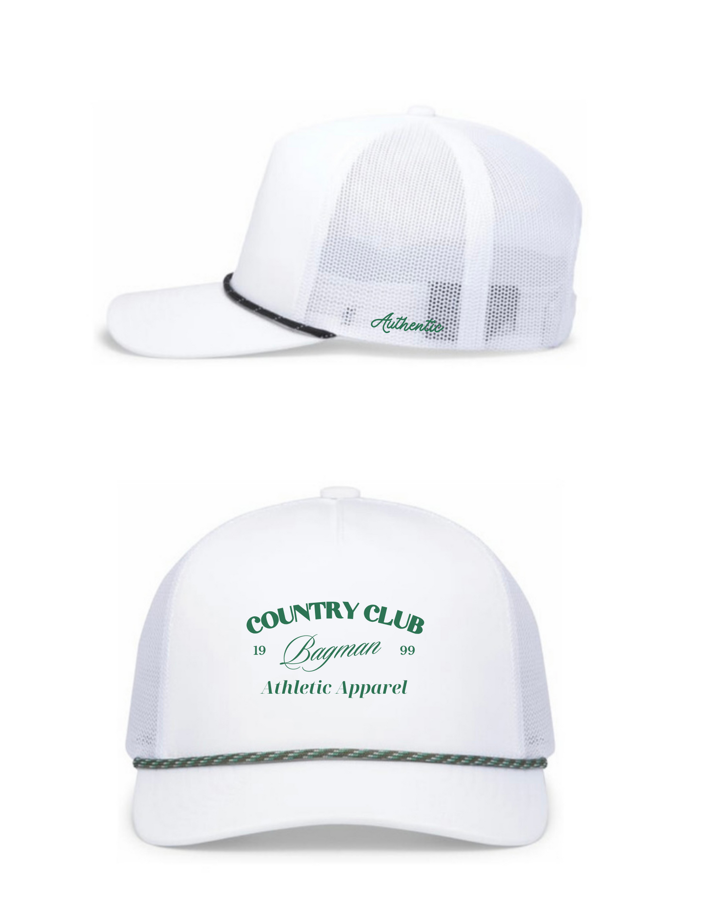 Country Club Dri-Fit Trucker | Classic Green