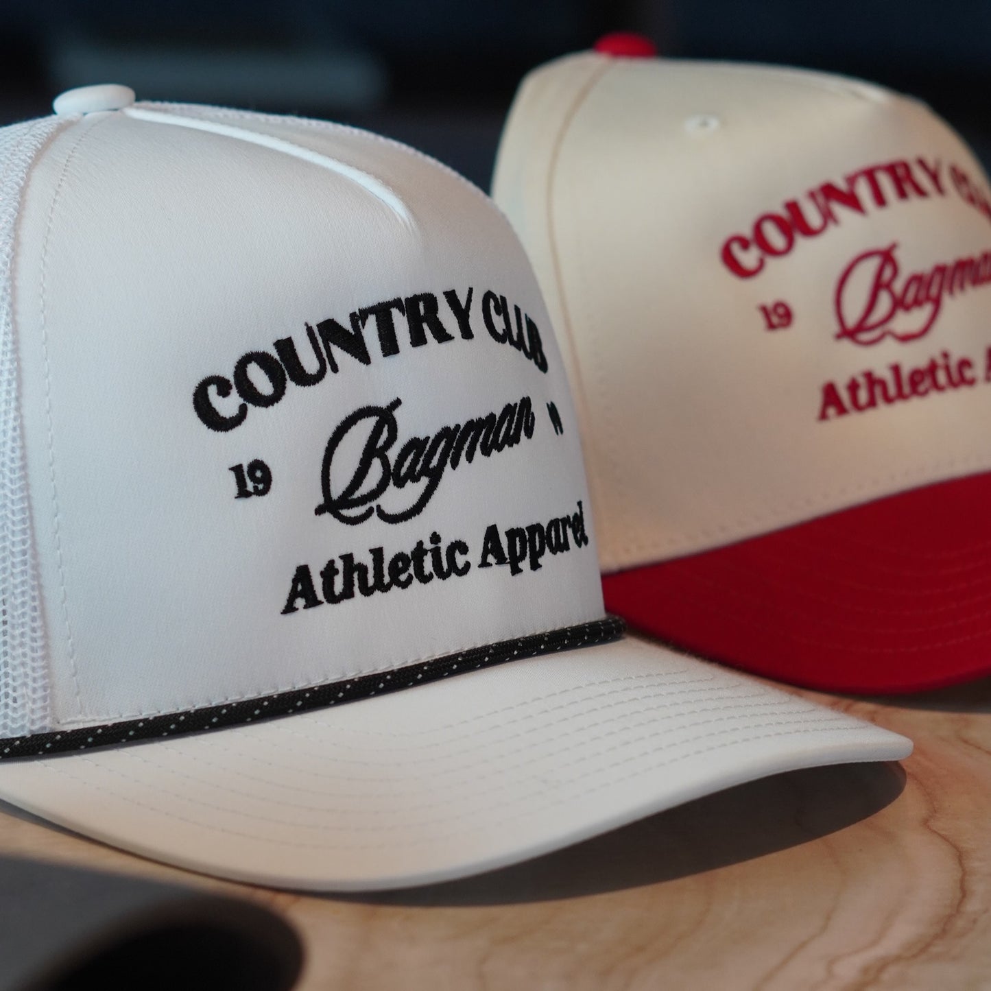 Country Club Dri-Fit Trucker | Classic White