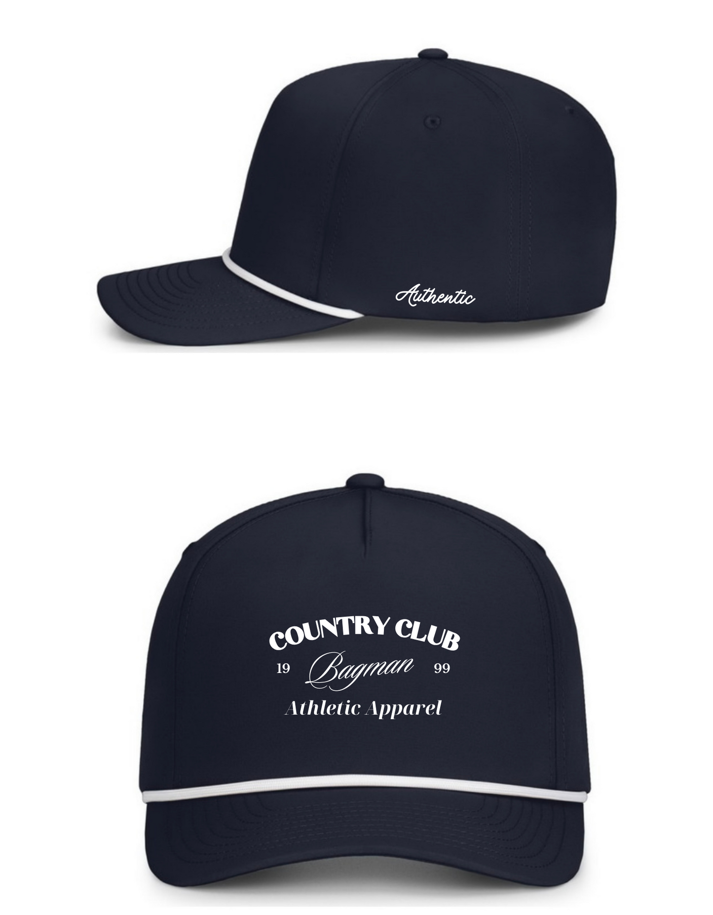 Country Club Dri-Fit Trucker | Dark Blue